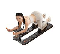 YWQJL Equipo de Fitness para el hogar, Camilla de Entrenamiento de Pilates para Fortalecer el Tronco, Entrenador de Columna y Columna Lumbar 6 en 1 (A,128 * 28 * 46cm)