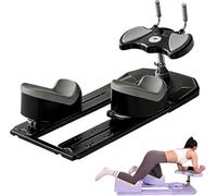 YWQJL Equipo de Fitness para el hogar, Camilla de Entrenamiento de Pilates para Fortalecer el Tronco, Entrenador de Columna y Columna Lumbar 6 en 1 (Black,120 * 38 * 38cm)