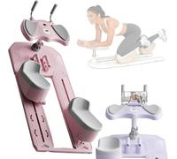 YWQJL Equipo de Fitness para el hogar, Camilla de Entrenamiento de Pilates para Fortalecer el Tronco, Entrenador de Columna y Columna Lumbar 6 en 1 (Pink,120 * 45 * 38 cm)