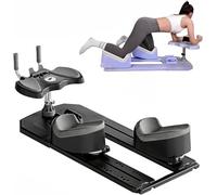 YWQJL Equipo de Fitness para el hogar, Camilla de Entrenamiento de Pilates para Fortalecer el Tronco, Entrenador de Columna y Columna Lumbar 6 en 1 (Black,120 * 38 * 38)