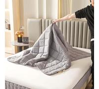 YWQJL Funda Protector Colchon con Cremallera Sábana Bajera Acolchado de Cinco Caras Lavable Cubre Colchon Transpirable Funda Protectora Colchon(3,200x200+15cm)