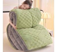 YWQJL Olcha Invierno Edredon Comforter,Manta Gruesa Invierno Cálido Polar, Reversible,Edredon Borreguito,Edredones Sherpa,Cálido Edredón De Invierno Grueso(*4,150 * 200cm/2.5kg)