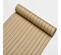 YWQJL Papel Pintado Autoadhesivo con Efecto 3D de Listones de Madera, Panel de Pared de PVC insonorizado e Impermeable para decoración de Paredes Interiores(5,60 * 300cm)