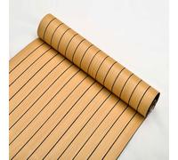 YWQJL Papel Pintado Autoadhesivo con Efecto 3D de Listones de Madera, Panel de Pared de PVC insonorizado e Impermeable para decoración de Paredes Interiores(7,40 * 300cm)