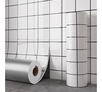 YWQJL Papel Pintado Autoadhesivo Pared Dormitorio/Cocina Antihumedad/contra El Moho Revestimiento Pared PVC Papel De Paredes Decorativo(6,40cm x 3m)