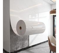 YWQJL Revestimiento Pared PVC Papel Pared Autoadhesivo Textura Papel Pintado Pared Liso Impermeable Rollo De Papel Tapiz (8,60cm x 3m)