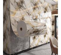 YWQJL Revestimiento Pared PVC Papel Pared Autoadhesivo Textura Papel Pintado Pared Liso Impermeable Rollo De Papel Tapiz (6,60cm x 3m)