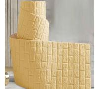 YWQJL Rollo de Papel Tapiz Aislante Autoadhesivo, 2/3/4/5mm de Espesor, Paneles de Pared autoadhesivos de Aislamiento térmico, Revestimiento de Pared Impermeable(08,20m*70cm+T2mm)