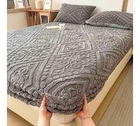 YWQJL SáBanas Bajeras 140x200/150x200 MúLtiples TamañOs Sabana Bajera Ajustable Incluye Bolsillo EláStico Total Varios TamañOs para Cama Individual/Matrimonio (b2,150x200cm)