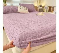 YWQJL SáBanas Bajeras 140x200/150x200 MúLtiples TamañOs Sabana Bajera Ajustable Incluye Bolsillo EláStico Total Varios TamañOs para Cama Individual/Matrimonio (w5,180x200cm)