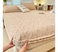 YWQJL SáBanas Bajeras 140x200/150x200 MúLtiples TamañOs Sabana Bajera Ajustable Incluye Bolsillo EláStico Total Varios TamañOs para Cama Individual/Matrimonio (v4,200x220cm)