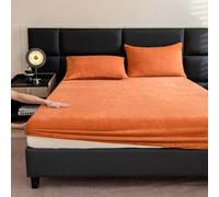 YWQJL SáBanas Bajeras 140x200/150x200 MúLtiples TamañOs Sabana Bajera Ajustable Incluye Bolsillo EláStico Total Varios TamañOs para Cama Individual/Matrimonio (d,153x203cm)