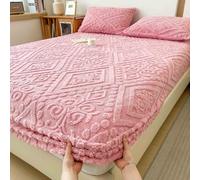 YWQJL SáBanas Bajeras 140x200/150x200 MúLtiples TamañOs Sabana Bajera Ajustable Incluye Bolsillo EláStico Total Varios TamañOs para Cama Individual/Matrimonio (b6,120x200cm)