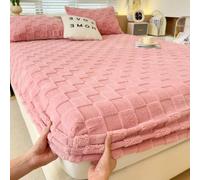 YWQJL SáBanas Bajeras 140x200/150x200 MúLtiples TamañOs Sabana Bajera Ajustable Incluye Bolsillo EláStico Total Varios TamañOs para Cama Individual/Matrimonio (d1,120x200cm)