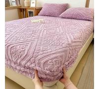 YWQJL SáBanas Bajeras 140x200/150x200 MúLtiples TamañOs Sabana Bajera Ajustable Incluye Bolsillo EláStico Total Varios TamañOs para Cama Individual/Matrimonio (b5,200x220cm)