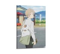 YWROLERYRY Natsume's Book of Friends - Póster estético para pared, lienzo vintage, pintura decorativa, para sala de estar, dormitorio, decoración de 30 x 45 cm, estilo marco