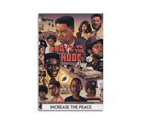 YWRRWQBER Boyz N The Hood - Póster estético para pared, lienzo decorativo vintage, pintura decorativa para sala de estar, dormitorio, 30 x 45 cm, estilo sin marco