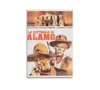 YWRRWQBER Póster estético de The Alamo para pared, lienzo decorativo vintage, pintura decorativa para sala de estar, dormitorio, 30 x 45 cm, estilo sin marco
