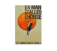 YWRRWQBER Póster estético de un hombre llamado caballo para decoración de pared, póster vintage, pintura decorativa para sala de estar, dormitorio, 50 x 75 cm, estilo sin marco