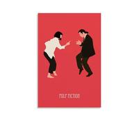 YWRRWQBER Pulp Fiction - Pósteres estéticos para pared, lienzo, decoración vintage, pintura decorativa para sala de estar, dormitorio, 30 x 45 cm, estilo sin marco