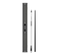 YWRU Taco de Billar, 2 Piezas Fibra De Carbono 10mm 11.5mm 13mm Punta Snooker Palo De Billar Profesional de Baja deflexión Pool Cue con Bolsa/Estuche(Size:11.5MM,Color:R1+Case)