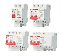 YWRWUPMGK Interruptor de Fuga DZ47LE2P63A Interruptor de Aire con Protector de Fugas 100 disyuntor Puerta Principal(3p+n,40A)