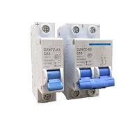YWRWUPMGK Mini disyuntor Solar DC 1000V 1P 2P 3P 4P, Interruptor de protección contra sobrecarga 6A ~ 63A/80A 100A 125A MCB for Sistema fotovoltaico(32A,DC1000V 2P)
