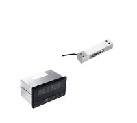 YWRWUPMGK Sensor de celda de Carga con indicador de Pantalla Prueba de Fuerza de compresión Peso Presión Salida 0-5 V 0-10 V 4-20 mA Alimentación 100-240 V/CA(0-6KG Indicator)