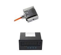 YWRWUPMGK Sensor de celda de Carga con Pantalla indicadora Prueba de tensión Fuerza de compresión Peso Presión 5KG 10KG 20KG 30KG 50KG(Range 0-50KG)