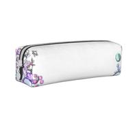 YWSOTRE Corazón Estrella Brillo Lentejuelas Brillo Chispeante Lindo, Estuche para lápices Estuche para lápices Estuche para lápices de Cuero portátil con Estuche para cosméticos con Cremallera