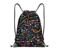 YWSOTRE Fórmula matemática, Mochila con cordón, unisex, para deporte, gimnasio, informal, para el día a día, talla M
