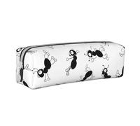 YWSOTRE Hormigas Insectos, Estuche para lápices Estuche para lápices Estuche para lápices de Cuero portátil con Estuche para cosméticos con Cremallera