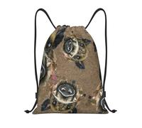YWSOTRE Jabalíes, Mochila con cordón, unisex, para deporte, gimnasio, informal, para el día a día, talla M