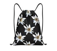 YWSOTRE Leontopodio Edelweiss, Mochila con cordón, unisex, para deporte, gimnasio, informal, para el día a día, talla M