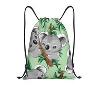 YWSOTRE lindo koala, Mochila con cordón, unisex, para deporte, gimnasio, informal, para el día a día, talla M