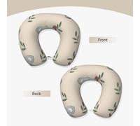 YWSOTRE Lindo patrón de Osos Koala de Dibujos Animados,Almohada de Viaje de Espuma viscoelástica, Almohada para el Cuello, para avión, Coche, casa, Oficina, Camping.