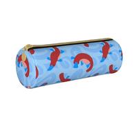 YWSOTRE Ornitorrinco Animal Salvaje de Dibujos Animados Lindo, Estuche para lápices Estuche cilíndrico para lápices Estuche para lápices de Cuero portátil Estuche para cosméticos