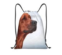 YWSOTRE Perro Ridgeback De Rodesia, Mochila con cordón, unisex, para deporte, gimnasio, informal, para el día a día, talla M