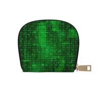 YWSOTRE Programador de codificación de Datos binarios, Funda de Cuero de PU para Tarjetas, Tarjetero Elegante, Tarjetero Tipo Billetera