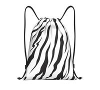 YWSOTRE Textura del tigre de Bengala, Mochila con cordón, unisex, para deporte, gimnasio, informal, para el día a día, talla M