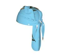 YWSOTRE Tulipanes amarillos dibujados a mano,Gorro de ciclismo tipo bandana suave de secado rápido, gorro deportivo tipo gorro tipo calavera para hombres y mujeres.
