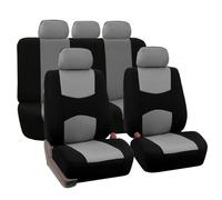 YWWNB Fundas Asientos Coche para Alfa Romeo 33 Sportwagon (905A) mit Spoiler 1984-1989, Juegos de Cubreasientos Protector Transpirable Asiento Accesorios,Grey1