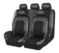 YWWNB Fundas Asientos Coche para Nissan X-Trail T30 2001-2007, 9 Piezas Juegos de Cubreasientos Protector Transpirable Accesorios,Grey1
