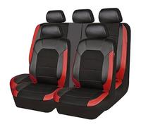YWWNB Fundas Asientos Coche para Opel Insignia 2010-2022, 9 Piezas Juegos de Cubreasientos Protector Transpirable Accesorios,Red1