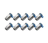 YWXCBNCI 10/20 Piezas Conectores neumáticos for Piezas de impresoras 3D acoplador de unión rápida 1,75/3mm Tubo Pc4 M6 M10 Accesorios Tubo PTFE 2/4(PC4-01,10PCS)
