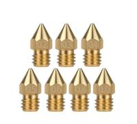 YWXCBNCI Boquilla de latón MK8 5/10/20 Uds., 0,2 MM,3,4,5,6, boquillas Cabezal extrusor for Piezas Impresora 3D CR10 CR10S Ender-3 1,75(5pcs,0.4mm)
