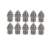 YWXCBNCI Boquilla MK8 CR-6 SE 0,2/0,4/0,6/0,8mm boquillas for Impresora 3D CR6 SE CR5 Pro/Ender 3 S1 Pro / CR10 V2 / Ender 5(10PCS-Copper,0.2mm)