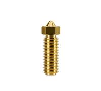 YWXCBNCI Compatible con 3 boquillas de Impresora 3D de Acero endurecido y latón for Combo Kobra3, 0,2,4,6,8, 1,0mm(Brass-0.4mm,5 pcs)