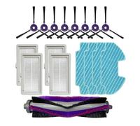 YWXCBNCI Compatible con Midea I5 I5C VCR10W VCR07 VCR08 MR09 VR05R5050WK piezas de cepillo lateral filtro Hepa paño de mopa de repuesto