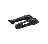 YWXCBNCI Compatible con Trident 660 Trident660 Reposapiés Delantero for Motocicleta Reposapiés Estriberas de aleación de Aluminio Estriberas(Black)